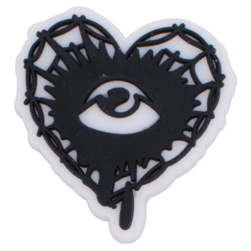 Skull Shoe Charms for Crocs - Fashionable Decor Pins for Kids, Men & Women - Perfect for Crocs Sandals, Clogs, Jeans & Shoe Accessories - Great for School, Parties & Everyday Style