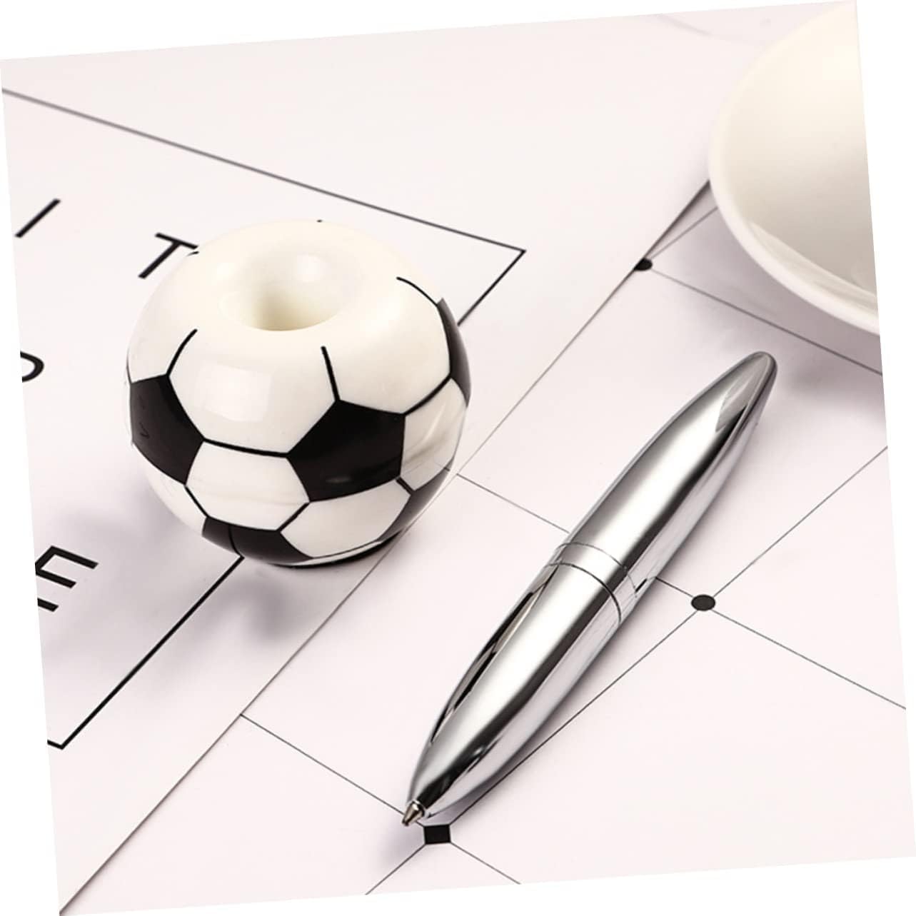 Premium Metal Gel Ink Pens - Quick-Drying Ballpoint Rollerball Pens for School, Office & Business Use - Smooth Writing Suspended Table Design - Perfect for Note Taking, Journaling & Professional Documents
