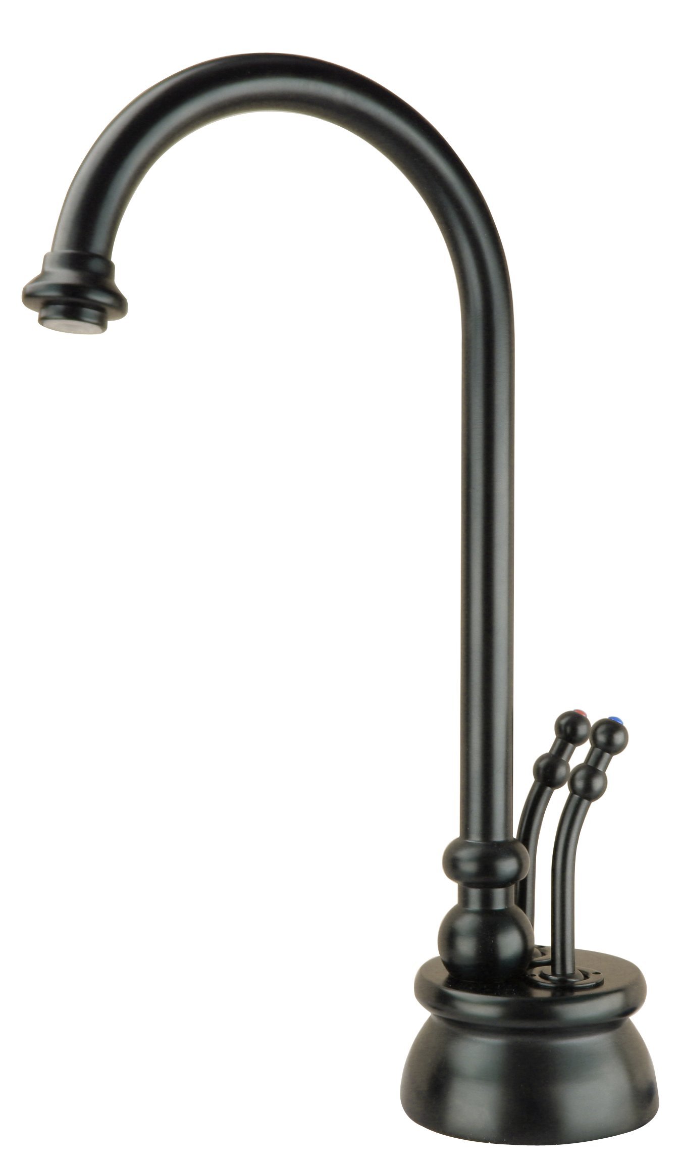 Westbrass D262-12 Docalorah 10-Inch 2-Handle Hot and Cold Water Dispenser Faucet - Oil Rubbed Bronze Finish (Tank Sold Separately) - Perfect for Kitchen Sinks, Bar Areas, and Office Water Coolers