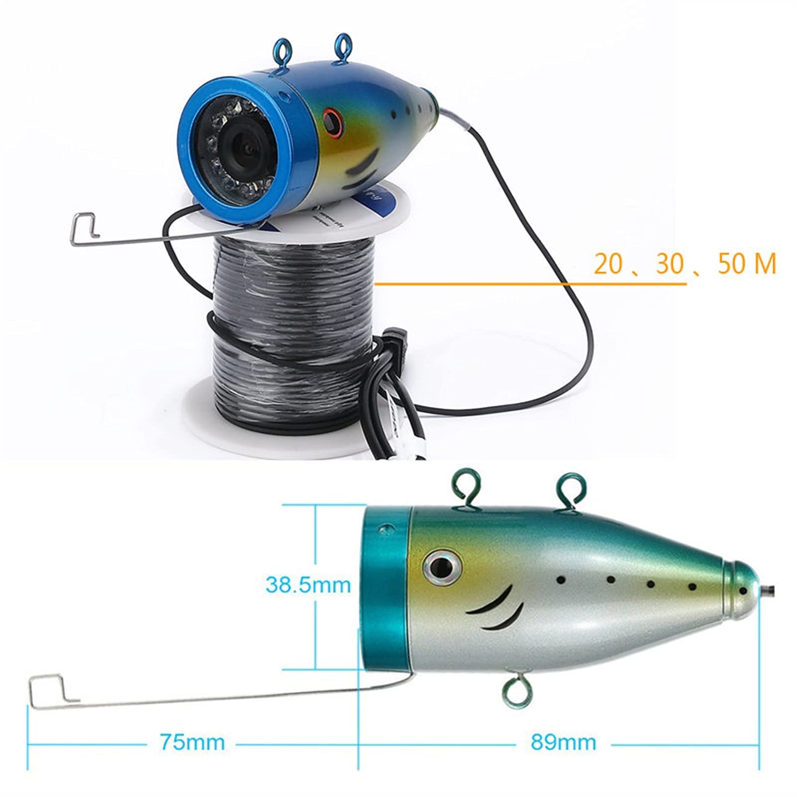 ZEFS ESD Fish Finder with 7