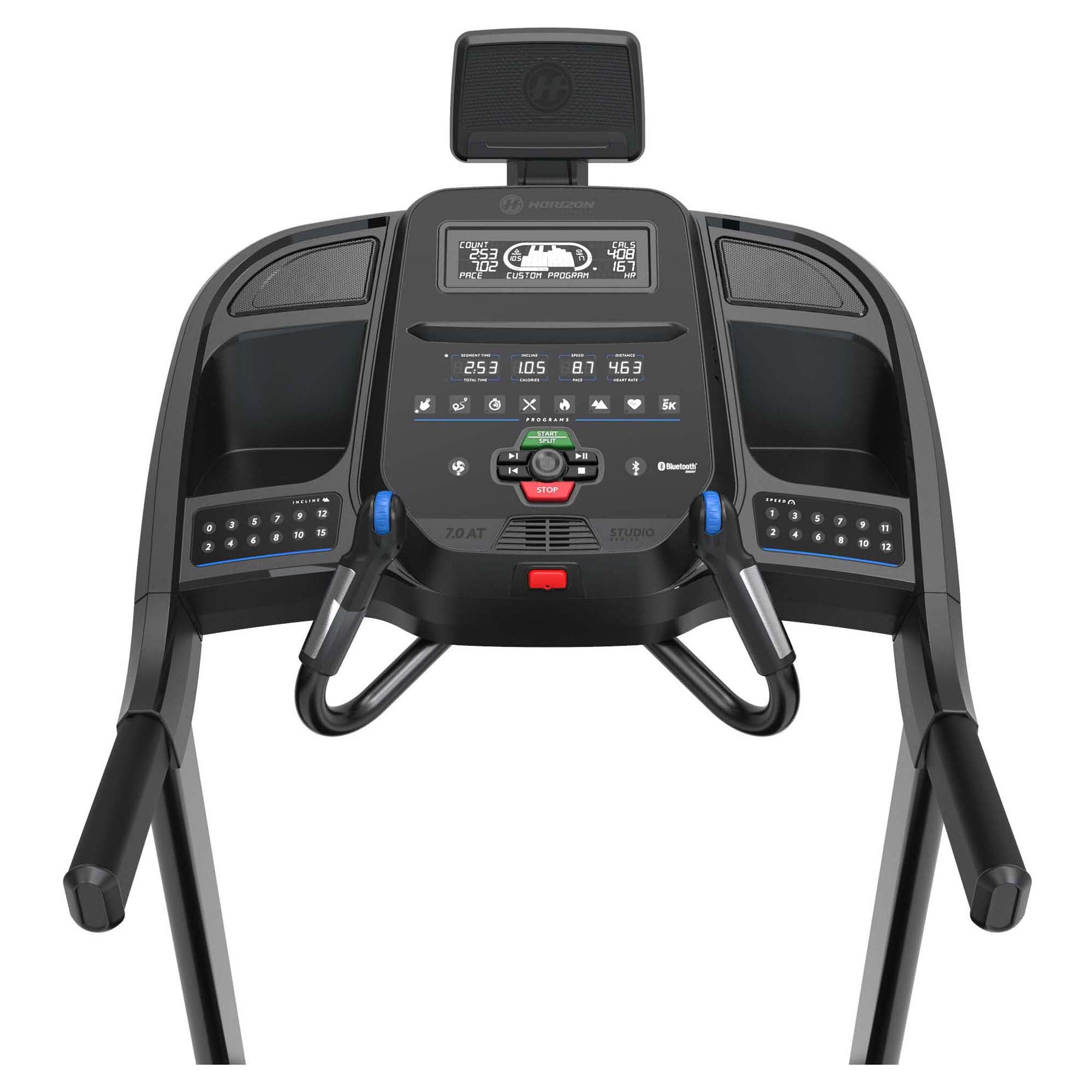 7.0AT 24 Treadmill - Foldable Electric Running Machine for Home Gym, Cardio Workout & Fitness Training - Perfect for Small Spaces & Apartment Exercise