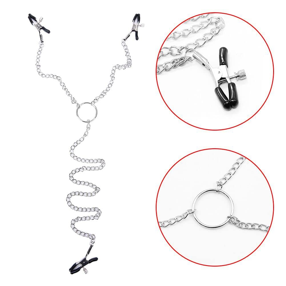 Adjustable Nipple Clamps - BDSM Sex Toys for Couples & Sensual Play