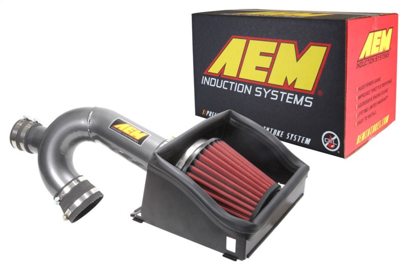 AEM 17-18 Ford F-150 3.5L V6 Performance Cold Air Intake System - Gunmetal Gray - Improves Horsepower & Fuel Efficiency for Off-Road & Daily Driving