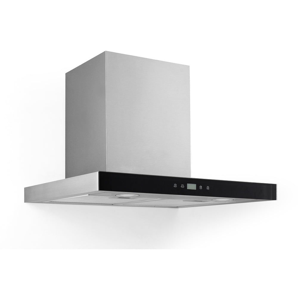600mm Low Profile Stainless Steel Canopy with LED RLCD 6G 1000L Lighting - Perfect for Kitchen, Bathroom, and Commercial Spaces