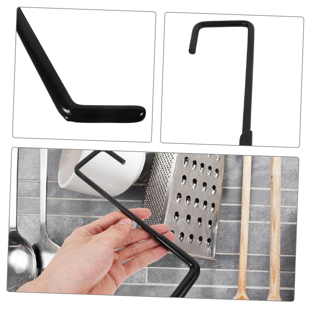 GLEAVI Heavy Duty S Hooks 4 Pack - Zinc Plated Steel Wall Mounted Storage Hooks for Garage, Ladders, Bicycles & Clothes Hangers - Perfect for Home Organization & Space Saving Storage Solutions