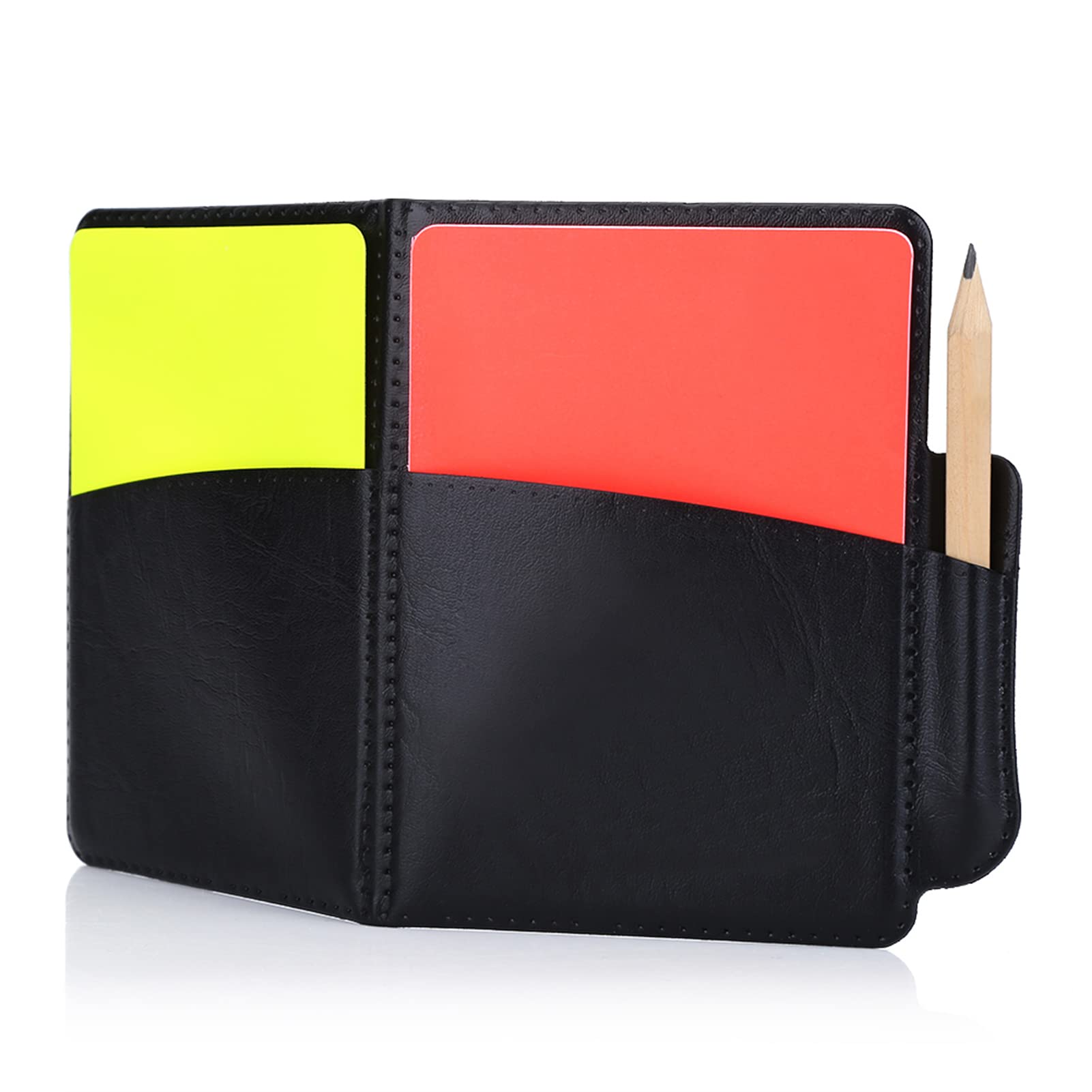 Professional PVC Soccer Referee Cards - Red & Yellow Penalty Cards for Football Matches & Competitions | Perfect for Coaches, Referees & Sports Enthusiasts