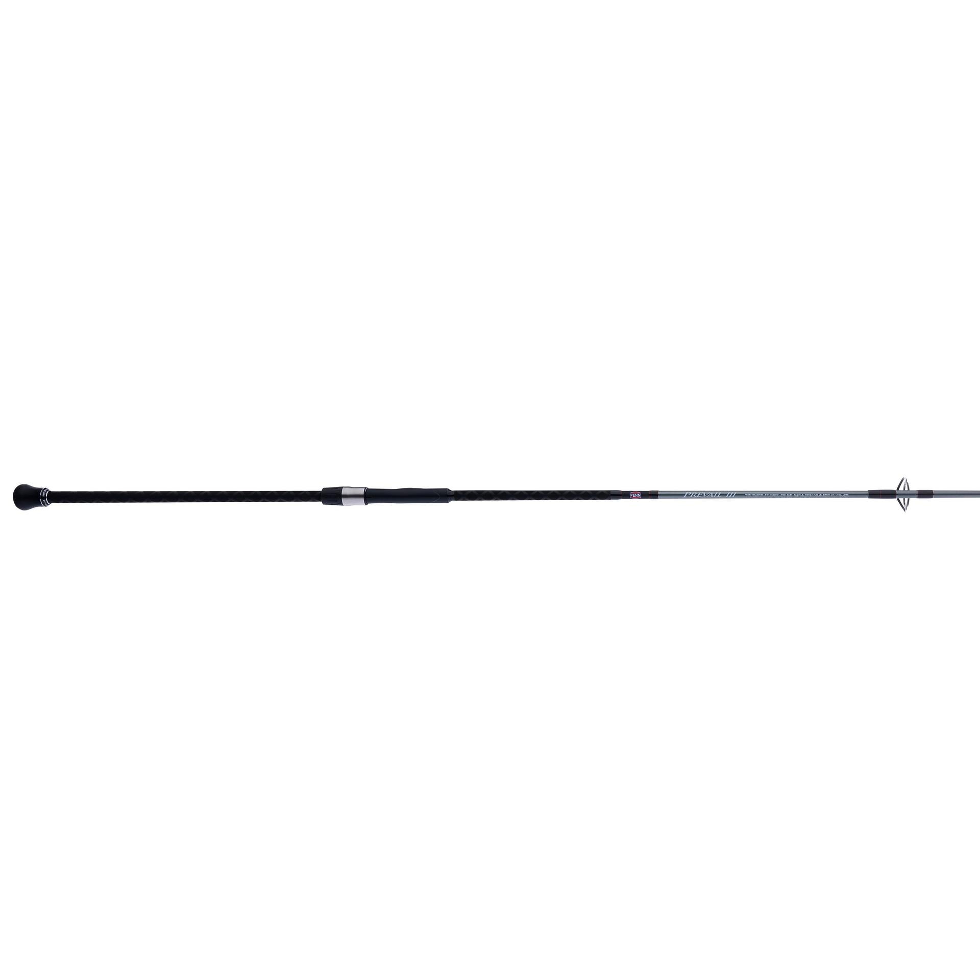 Prevail III Spinning Surf Fishing Rod - Lightweight & Durable Saltwater Fishing Pole for Surf Casting - Perfect for Beach, Pier, and Shoreline Fishing Adventures