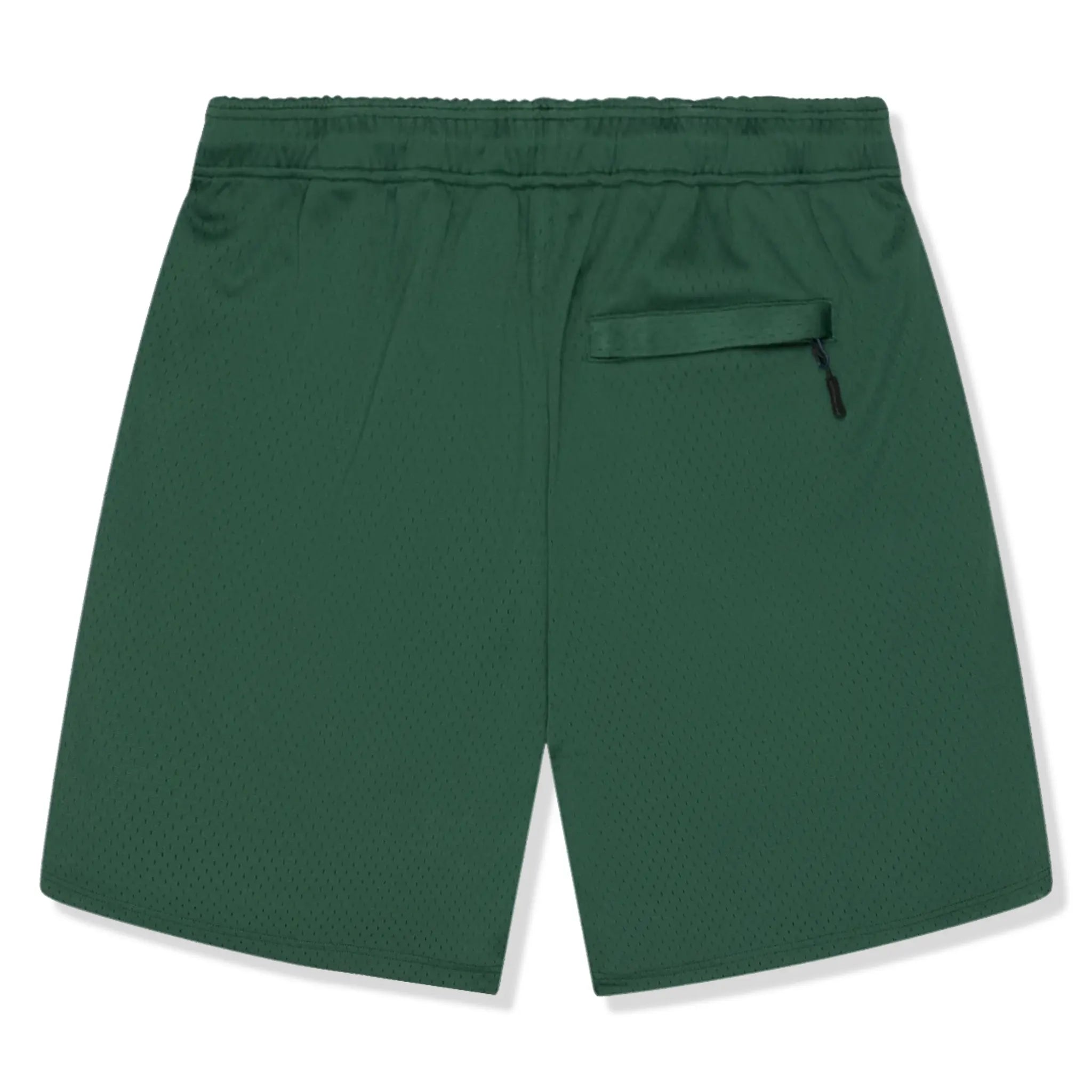 Broken Planet Mesh Green Shorts for Men - Breathable Athletic Running Shorts - Comfortable Gym Workout Shorts for Jogging, Basketball & Casual Wear