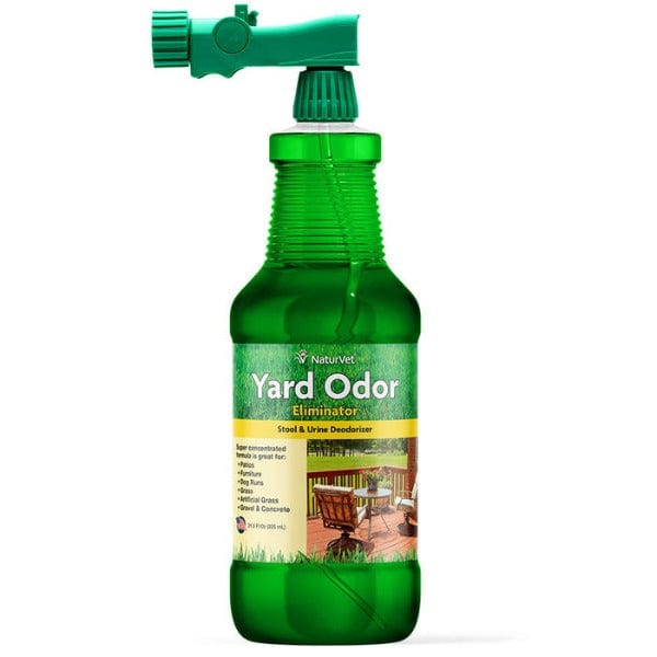NaturVet Yard Odor Eliminator Spray - Dog & Pet Safe Outdoor Odor Neutralizer for Grass, Patio & Lawn - Eliminates Urine, Feces & Pet Smells