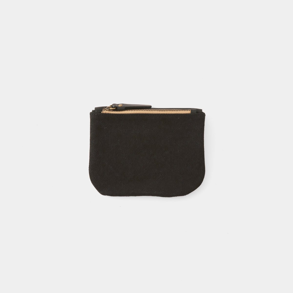 TRAVELER'S COMPANY Traveler's Factory Canvas Pouch SS Size Black - Compact Travel Organizer for Passport, Wallet & Essentials | Perfect for Business Trips & Daily Commute