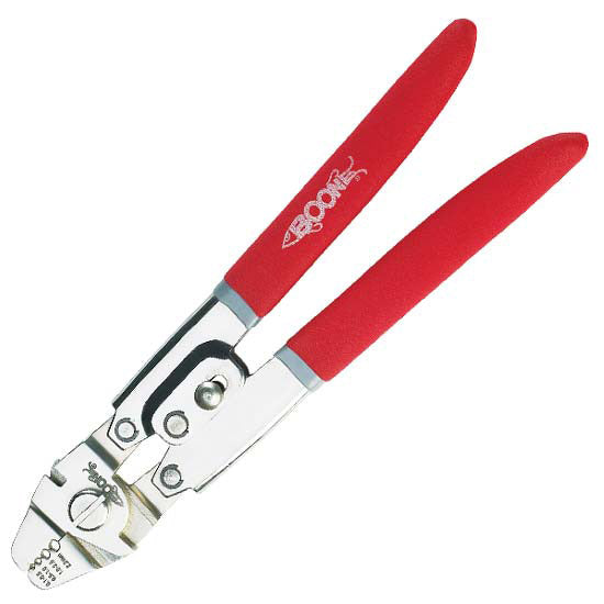 Boone Heavy Duty Wire Crimper and Side Cutter - Professional Electrical Tool for Crimping and Cutting Wires - Perfect for DIY Projects, Automotive Repairs, and Electrical Work
