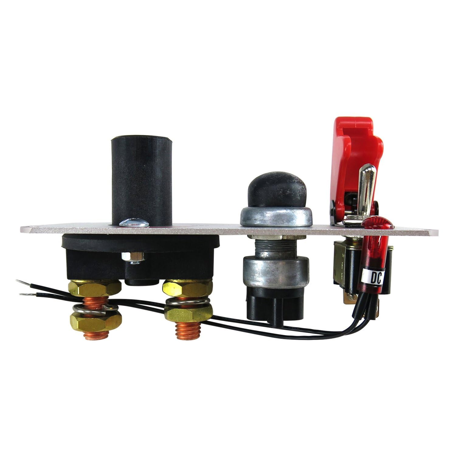 Keep It Clean 10955 Race Switch Panel - Durable Automotive Switch Panel for Racing Cars & Off-Road Vehicles | Perfect for Dashboards, Custom Car Mods & Motorsport Applications