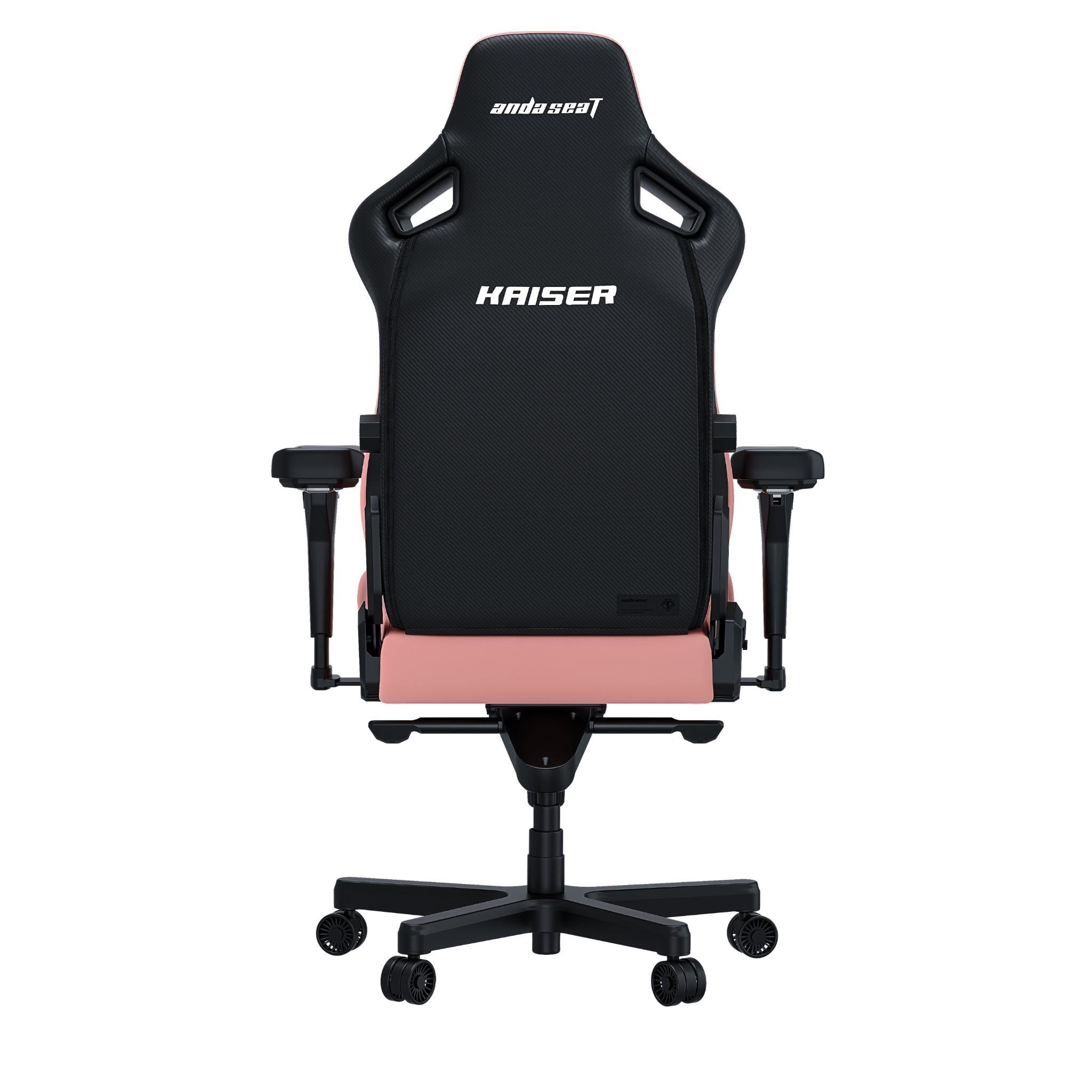 Anda Seat Kaiser 4 Series XL Premium Gaming Chair - Ergonomic Office & Racing Style Computer Chair with Lumbar Support - Creamy Pink for Gamers & Home Office Use