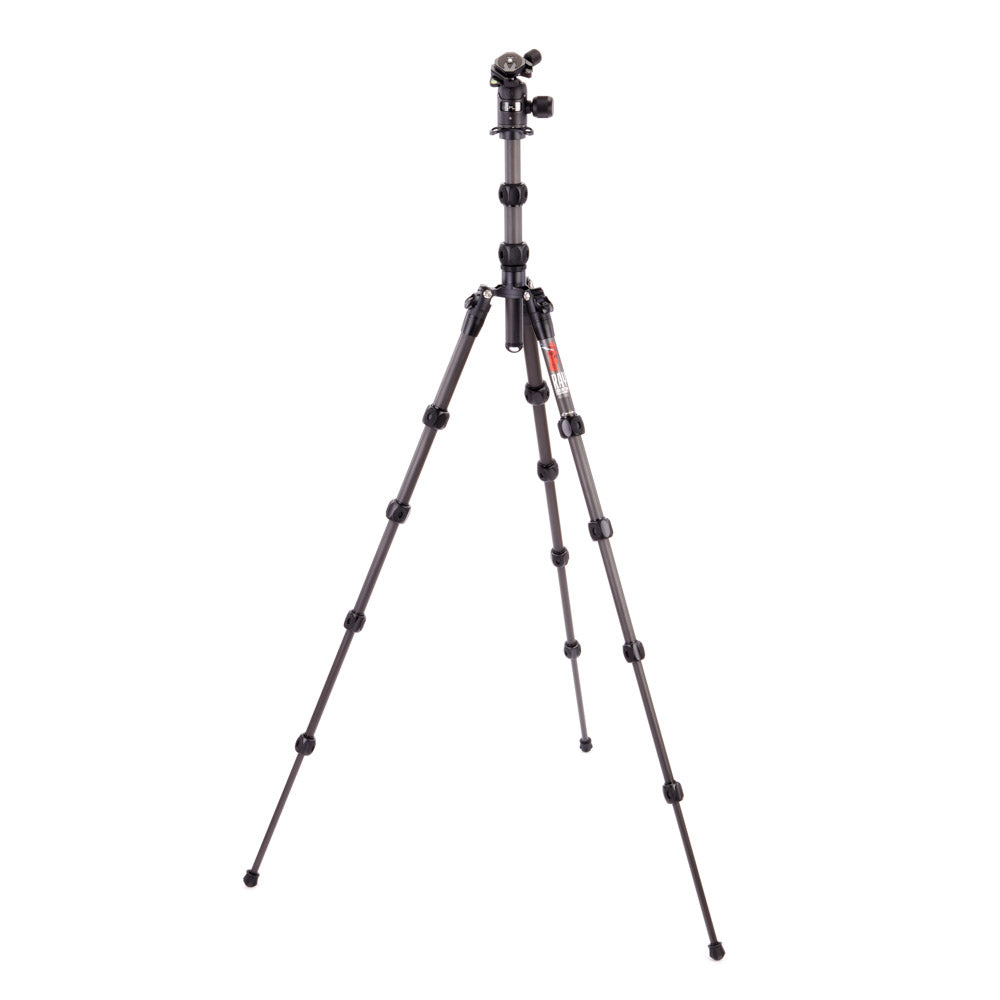 Legends Ray Carbon Fiber Tripod System with AirHed VU Attachment - Professional Camera Support for Outdoor Photography & Videography
