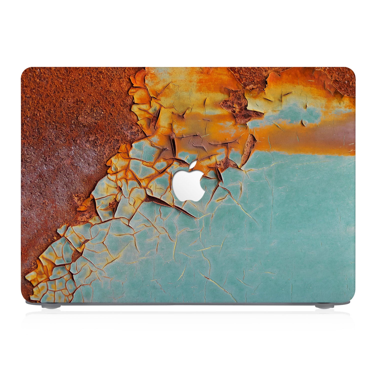Premium MacBook Pro Case - Rusted Metal Finish Durable Protective Cover for MacBook Air/Pro 13 14 16 inch | Perfect for Work, Travel & Everyday Use
