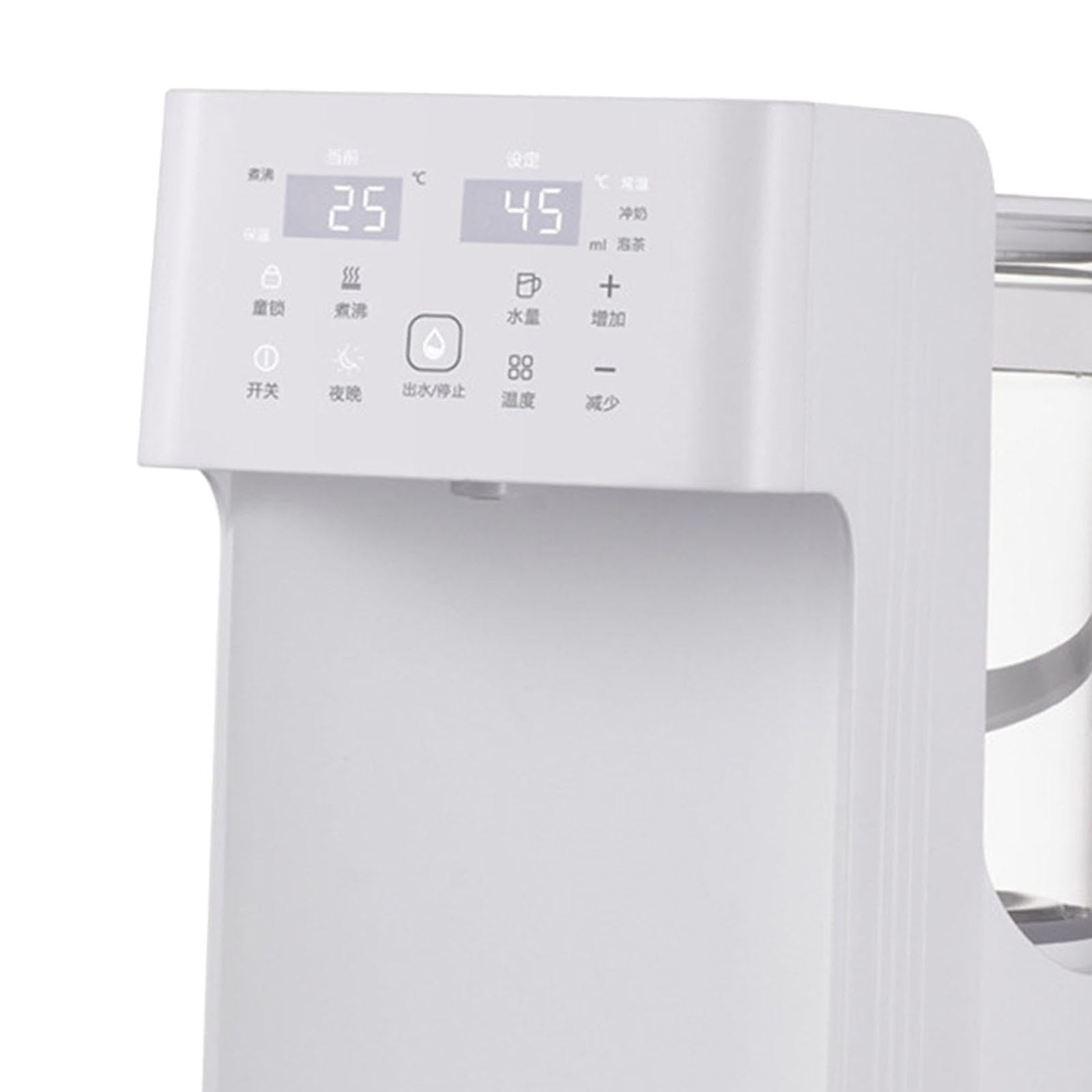 Menolana Electric Kettle - Fast Boiling 1.7L Stainless Steel Thermostatic Tea Kettle with Keep Warm Function for Coffee, Tea, Baby Formula & Breastmilk - Perfect for Home, Office & Nursery Use