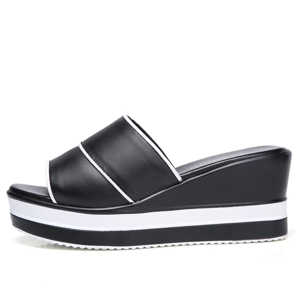 Women's Platform Sandals with Wedge Heels - Comfortable Casual Summer Beach Shoes for Walking, Travel & Outdoor Activities