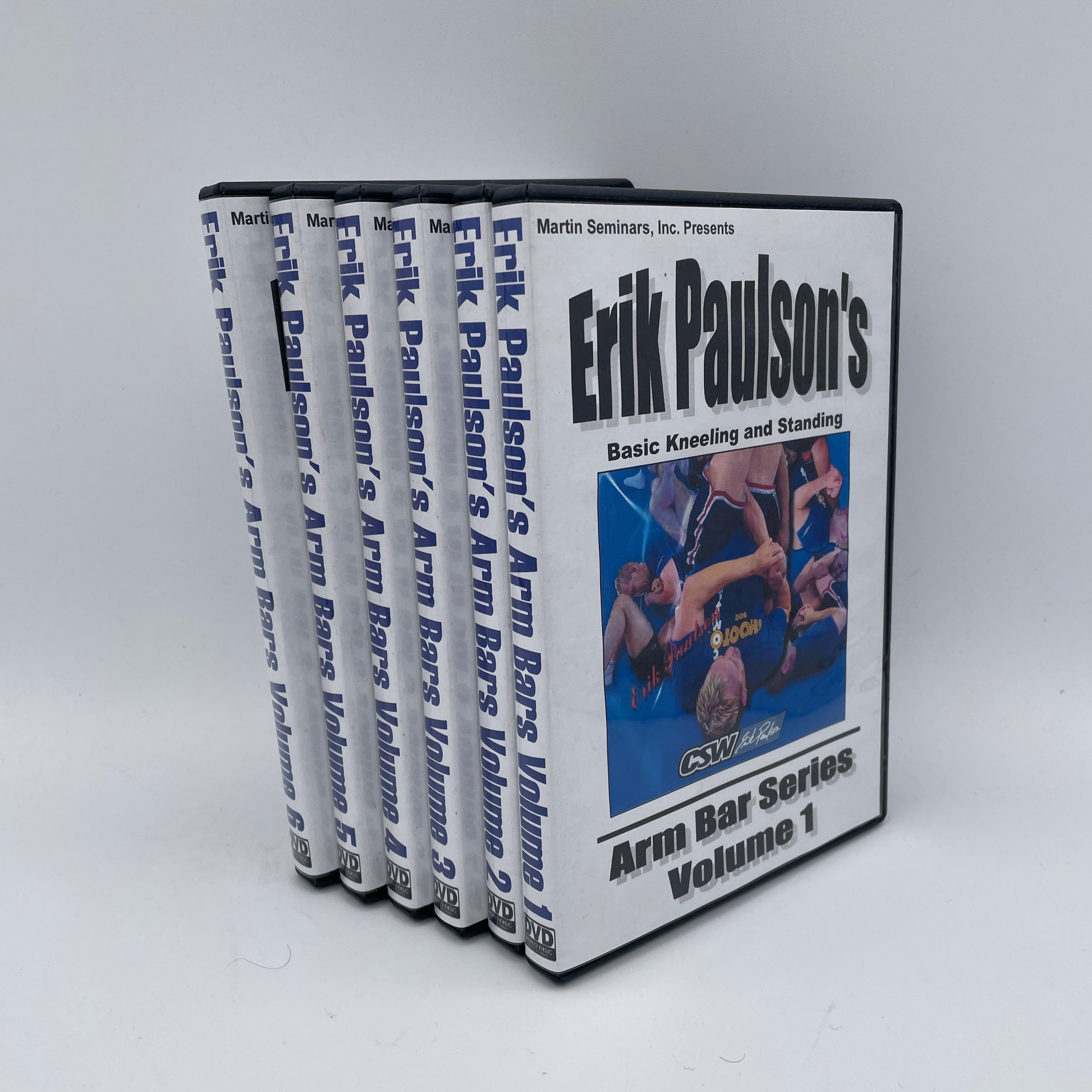 Erik Paulson's Arm Bar 6 DVD Set - Complete MMA & Submission Grappling Training for Self-Defense & Competition - Perfect for BJJ, MMA Fighters & Martial Arts Enthusiasts