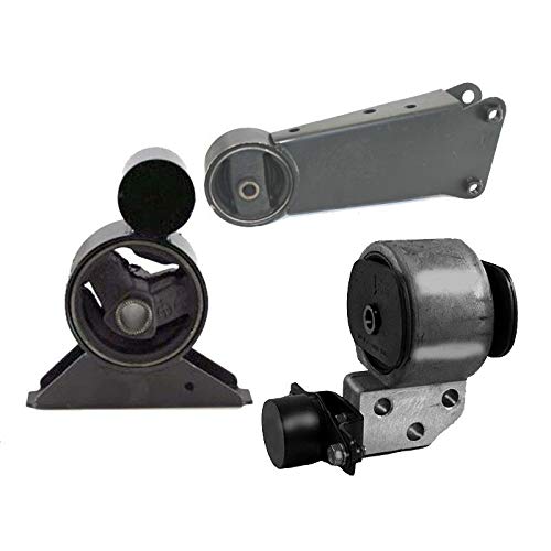 1996 Hyundai Accent 1.5L DOHC Automatic Transmission Engine Motor Mount Set (3-Piece) - A6180, A6104, A6153 - K0587 - Perfect for Smooth Ride & Vibration Reduction