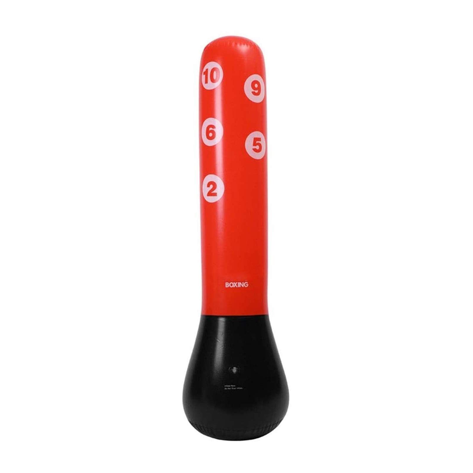 Inflatable Punching Bag for Adults & Kids - 1.6m Thickened Boxing Column - Home Gym Training
