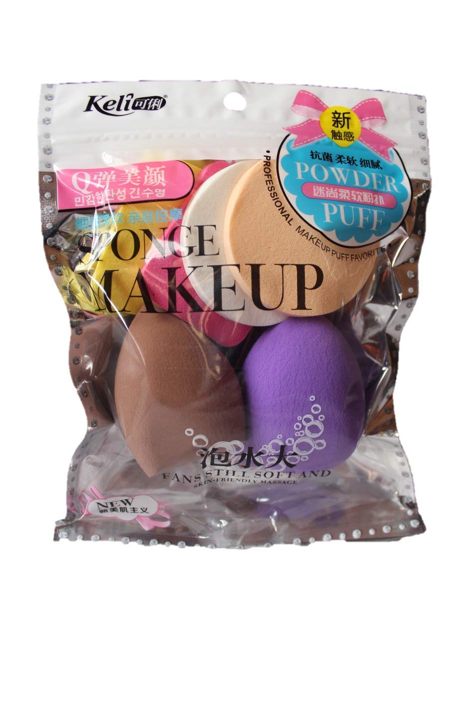INFINITY ART PARTNER 6-Pack Makeup Sponges - Premium Beauty Blender for Foundation, Powder & Smooth Application | Soft & Blendable Cosmetic Sponge Set | Perfect for Daily Makeup, Contouring & Professional Use