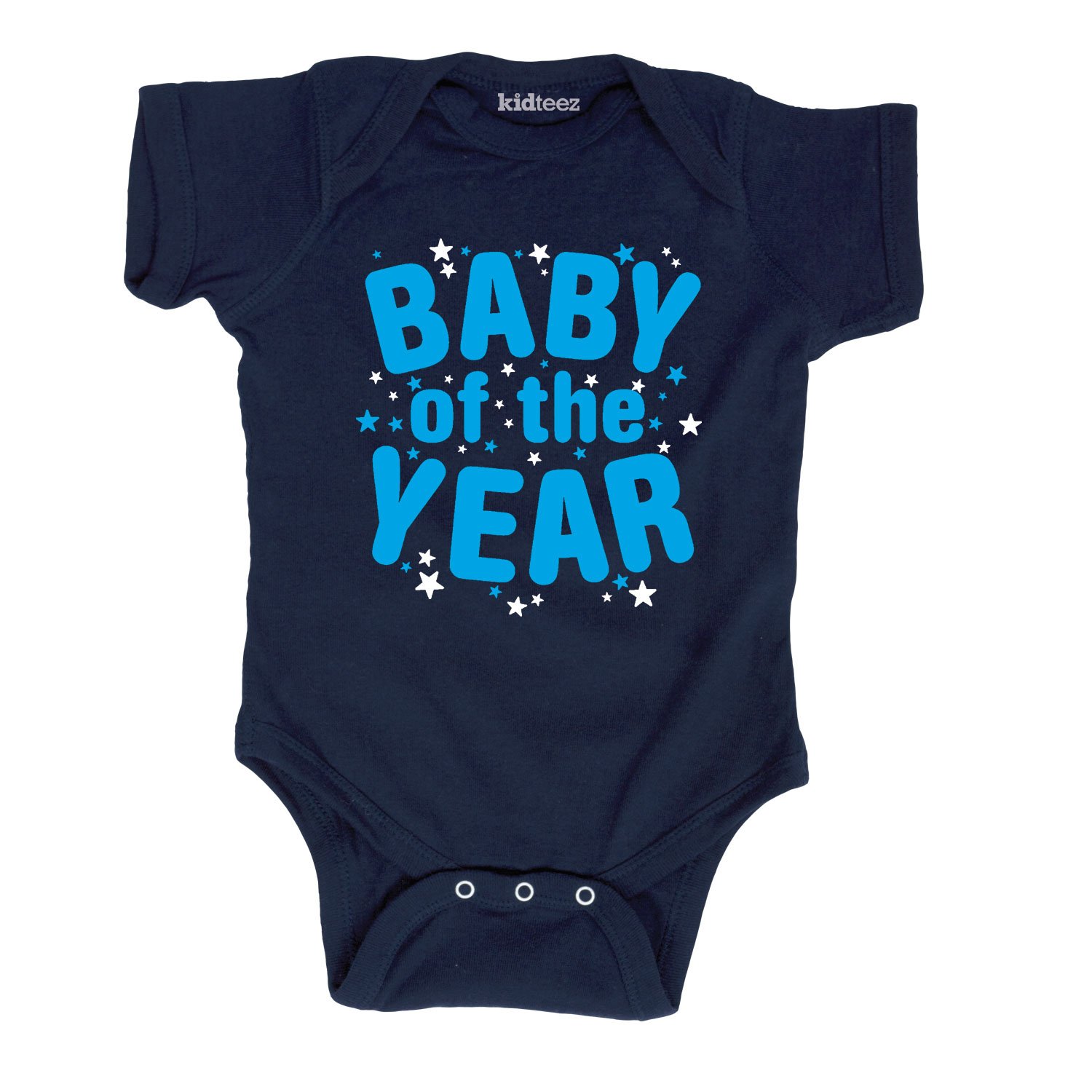 Instant Message - Baby of The Year Boy - Infant Baby One Piece | Cute Newborn Bodysuit for Boys | Perfect for Photo Shoots, Birthday Parties & Everyday Wear