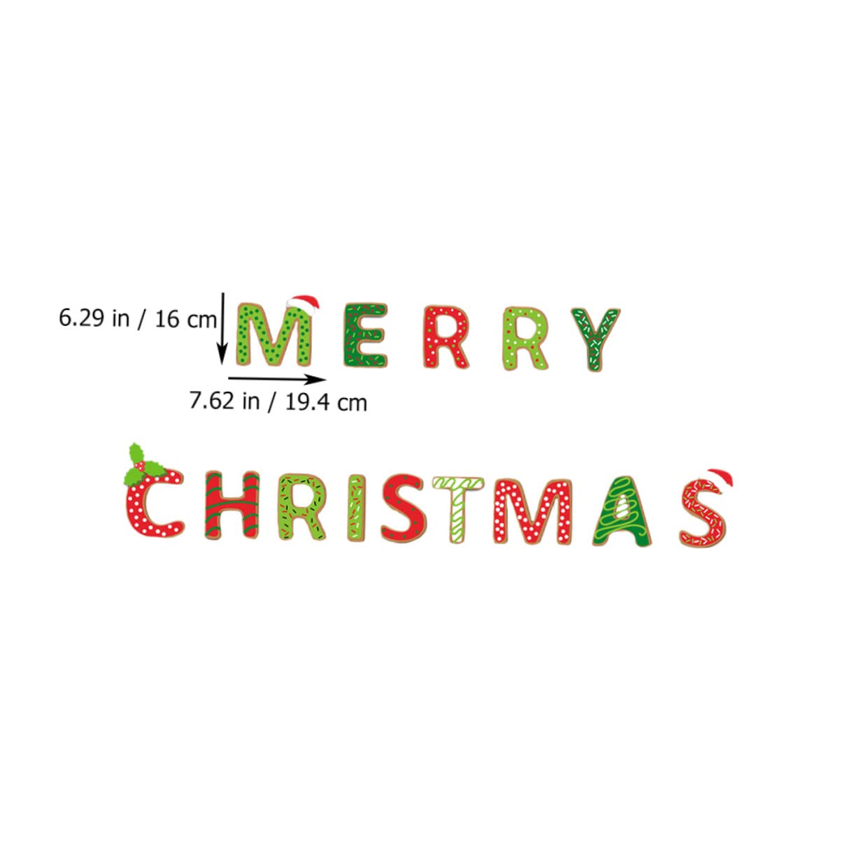 Kisangel Magnetic Stickers for Fridge - 1 Set Christmas Refrigerator Magnets with Adorable Cartoon PVC Design - Perfect for Home, Office & Holiday Decorations