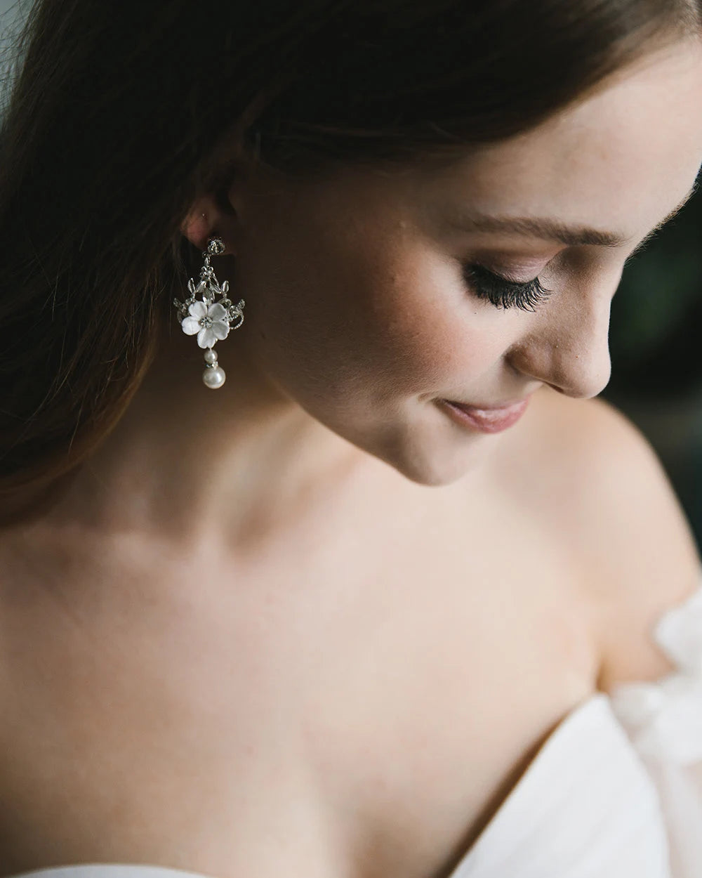 Lila Pearl Earrings – Elegant Freshwater Pearl Jewelry for Women | Perfect for Weddings, Parties & Special Occasions