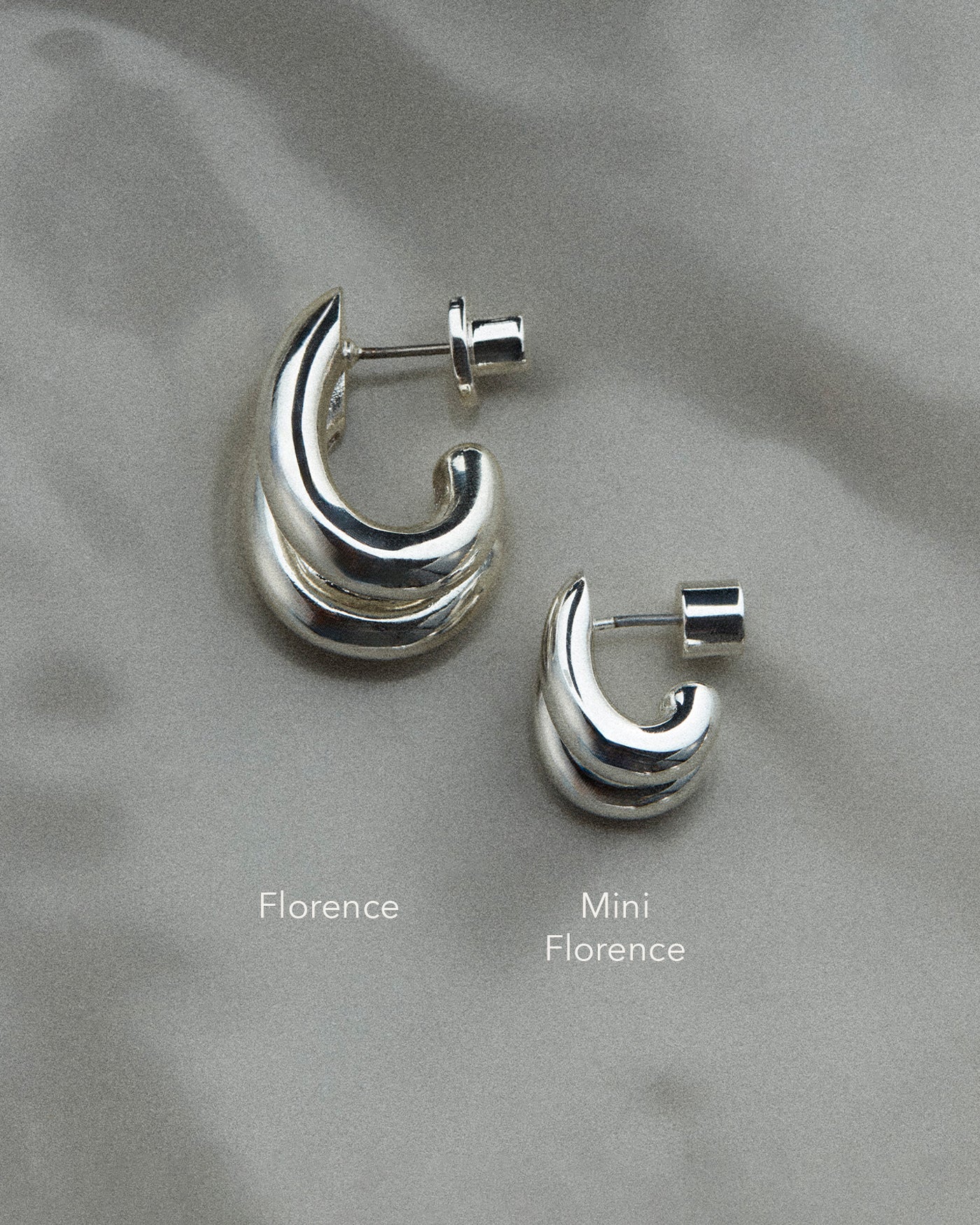 Florence Elegant Dangle Earrings for Women - Gold Plated Hoop Earrings with Crystals - Perfect for Parties, Weddings & Date Nights