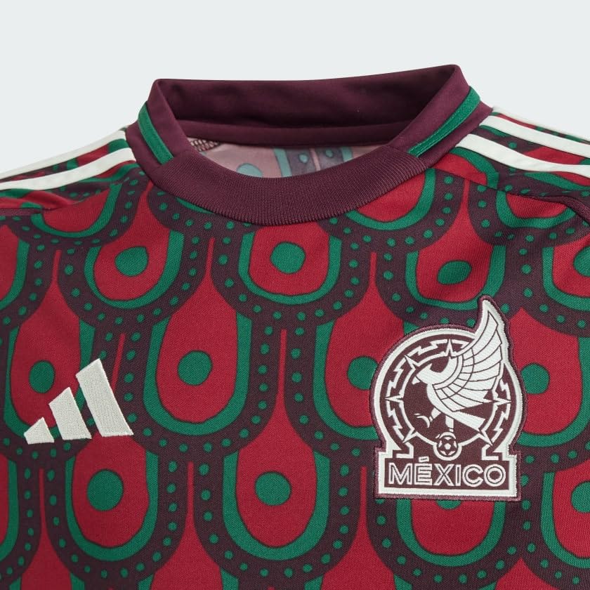 Adidas Unisex Kids Mexico Soccer Jersey - Official Replica for Youth & Children - Perfect for Games, Training & Fan Support