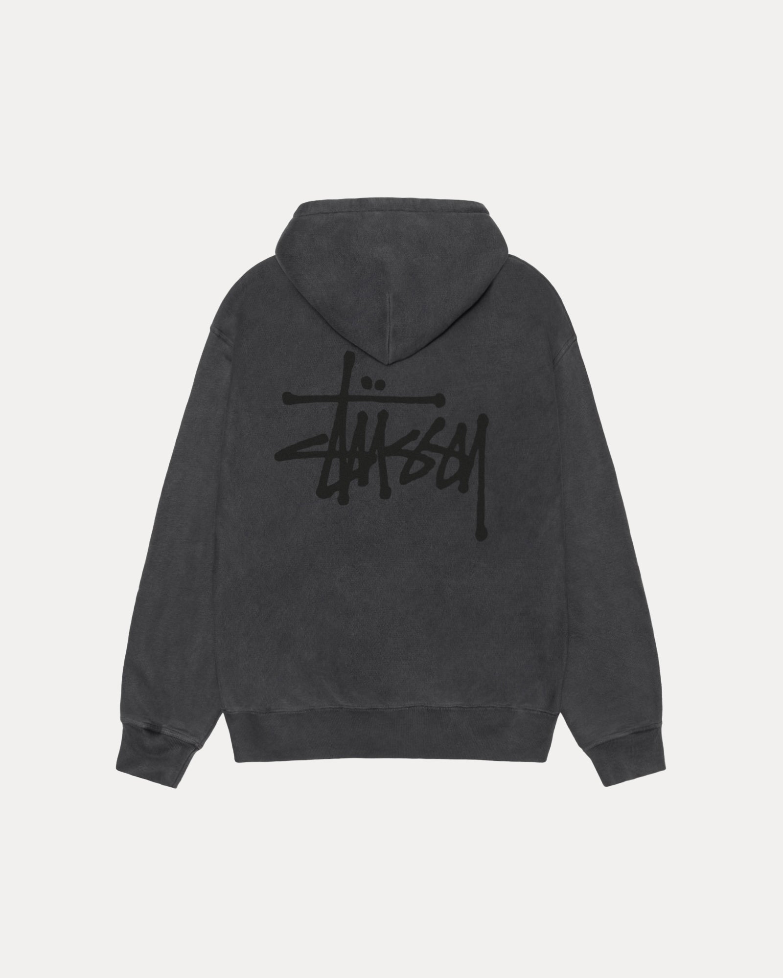 Stüssy Pigment Dyed Zip Hoodie for Men & Women | Casual Streetwear Pullover for Everyday Wear | Perfect for Gym, Outdoors & Urban Fashion