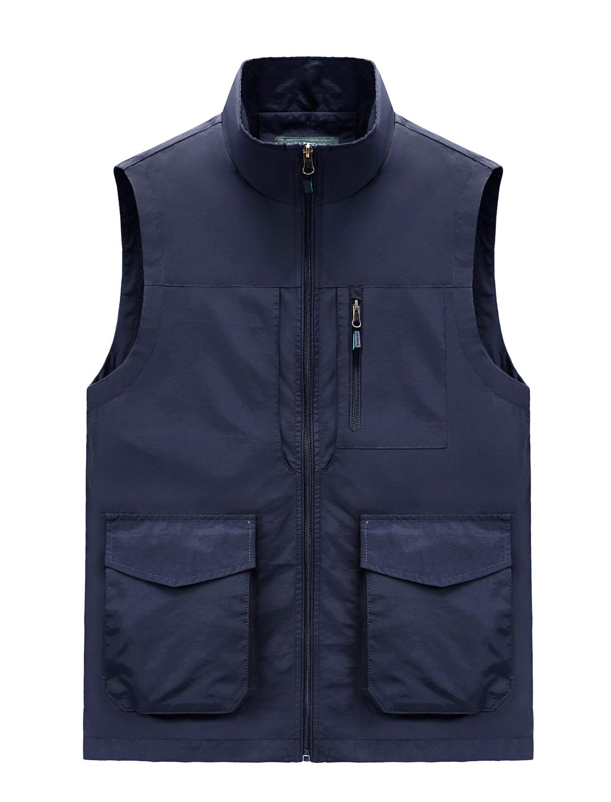 Shanghai Story Men's Quick Dry Outdoor Fishing Vest with Multiple Pockets - Lightweight Summer Work Jacket for Travel, Safari & Adventure | Perfect for Hiking, Camping & Outdoor Activities