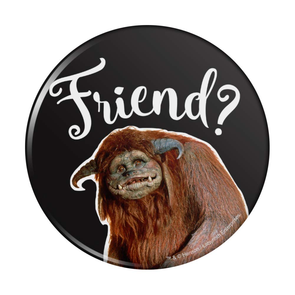 Funny Ludo The Labyrinth Kitchen Fridge Magnet - Cute Button Magnets for Refrigerator, Locker & Office - Perfect for Decorating Kitchen, Dorm Room & Workspace