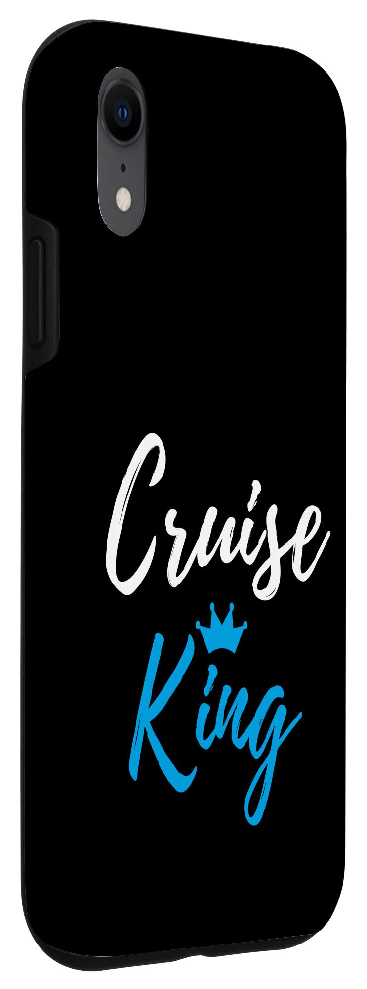 iPhone XR Cruise King Phone Case - Funny Vacation Traveler Cover for Cruise Lovers | Durable Protection for Travel & Adventure