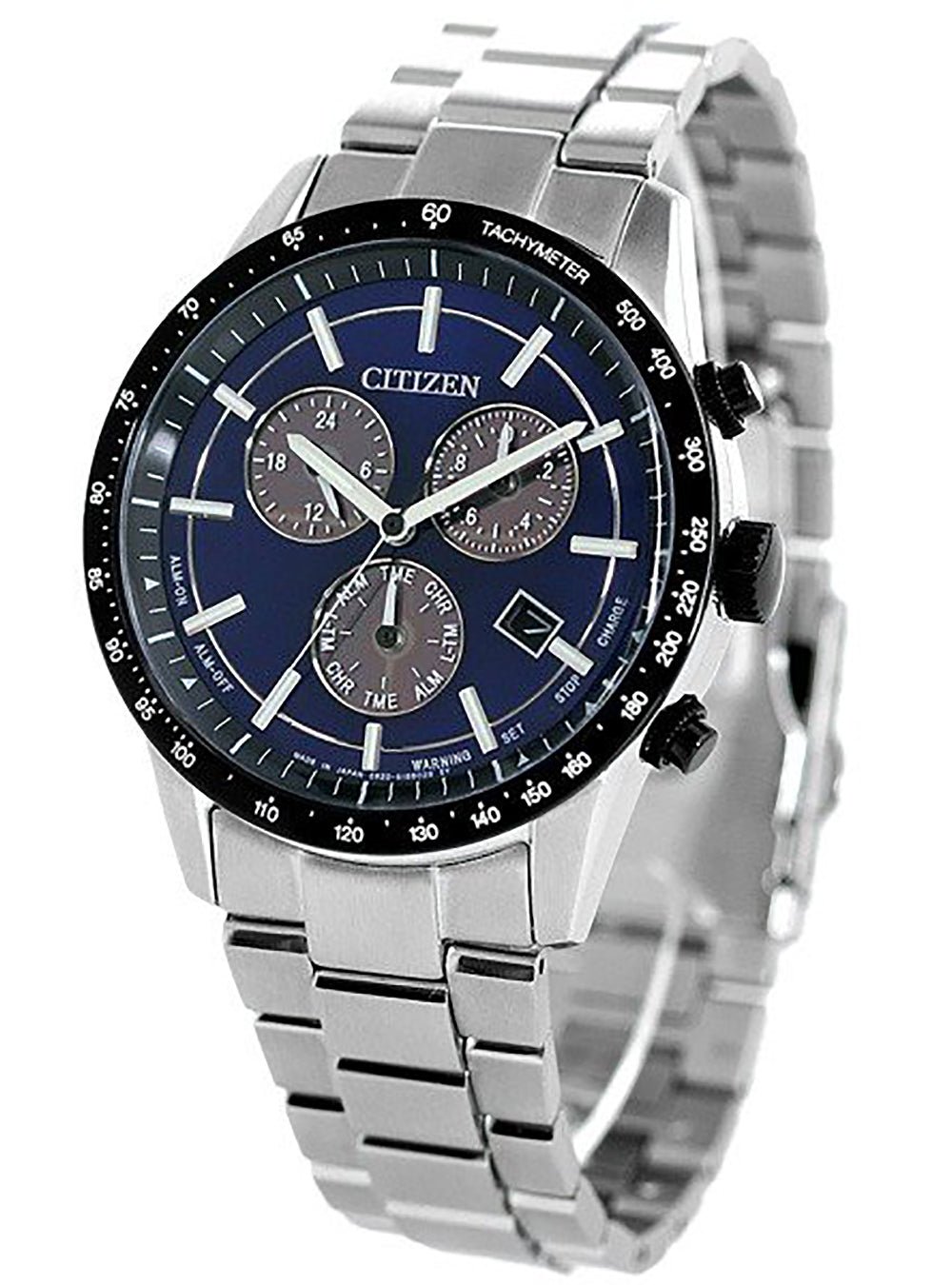 CITIZEN BL5496-96L Eco-Drive Stainless Steel Men's Watch - Japanese JDM Collection - Perfect for Business, Casual & Formal Occasions