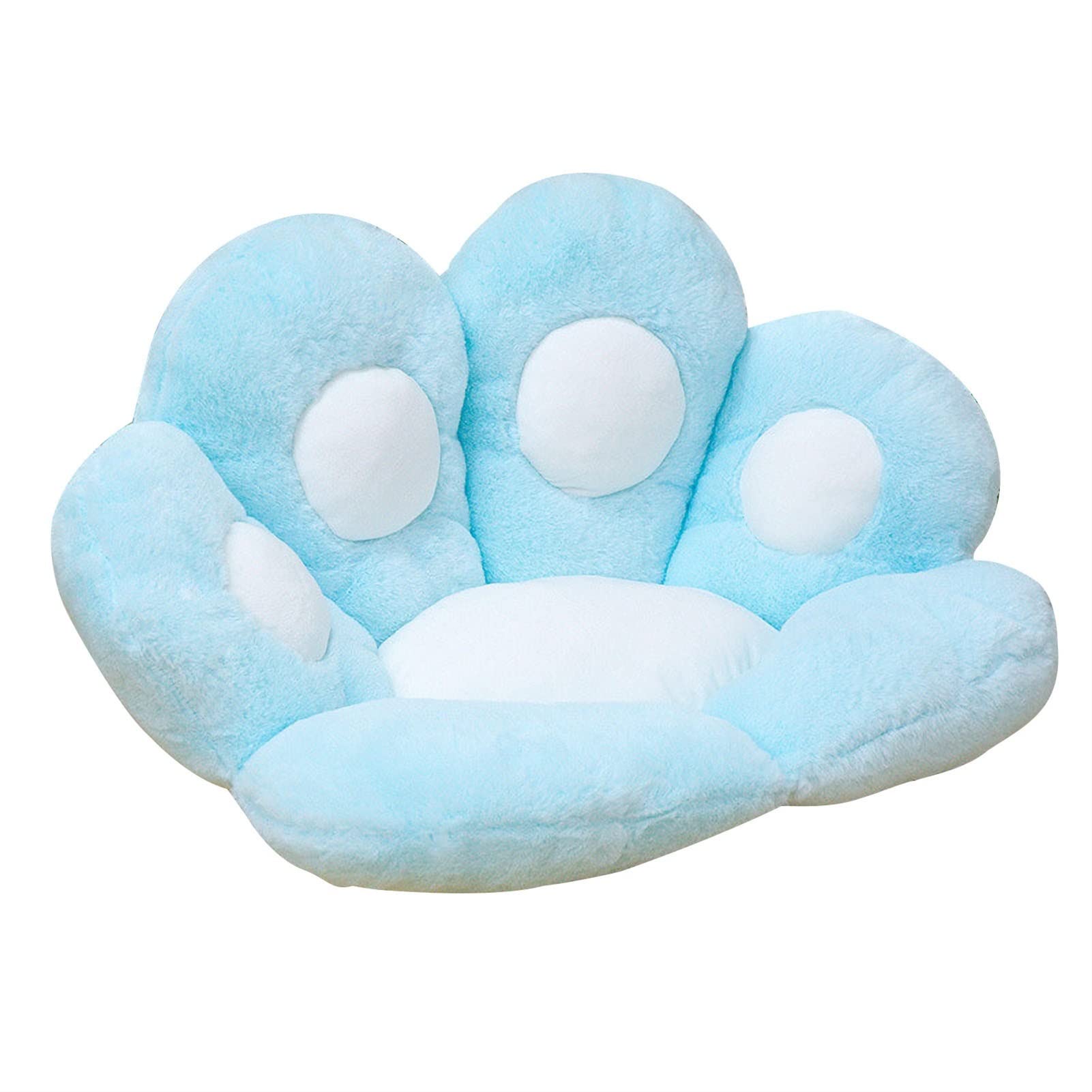 Cat Paw Plush Chair Cushions - Soft & Comfortable Seat Cushion for Office, Home, Hotel & Café - 70x60cm (A-04) - Perfect for Work Desks, Dining Chairs & Lounge Seating