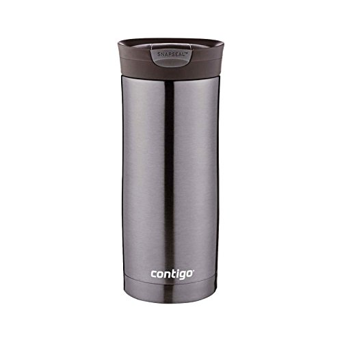 Contigo Huron Snapseal Travel Mug - 16oz Stainless Steel Vacuum Insulated Tumbler with Leakproof Lid, BPA-Free Thermal Coffee Cup for Hot & Cold Drinks - Perfect for Commuting, Office & Outdoor Activities