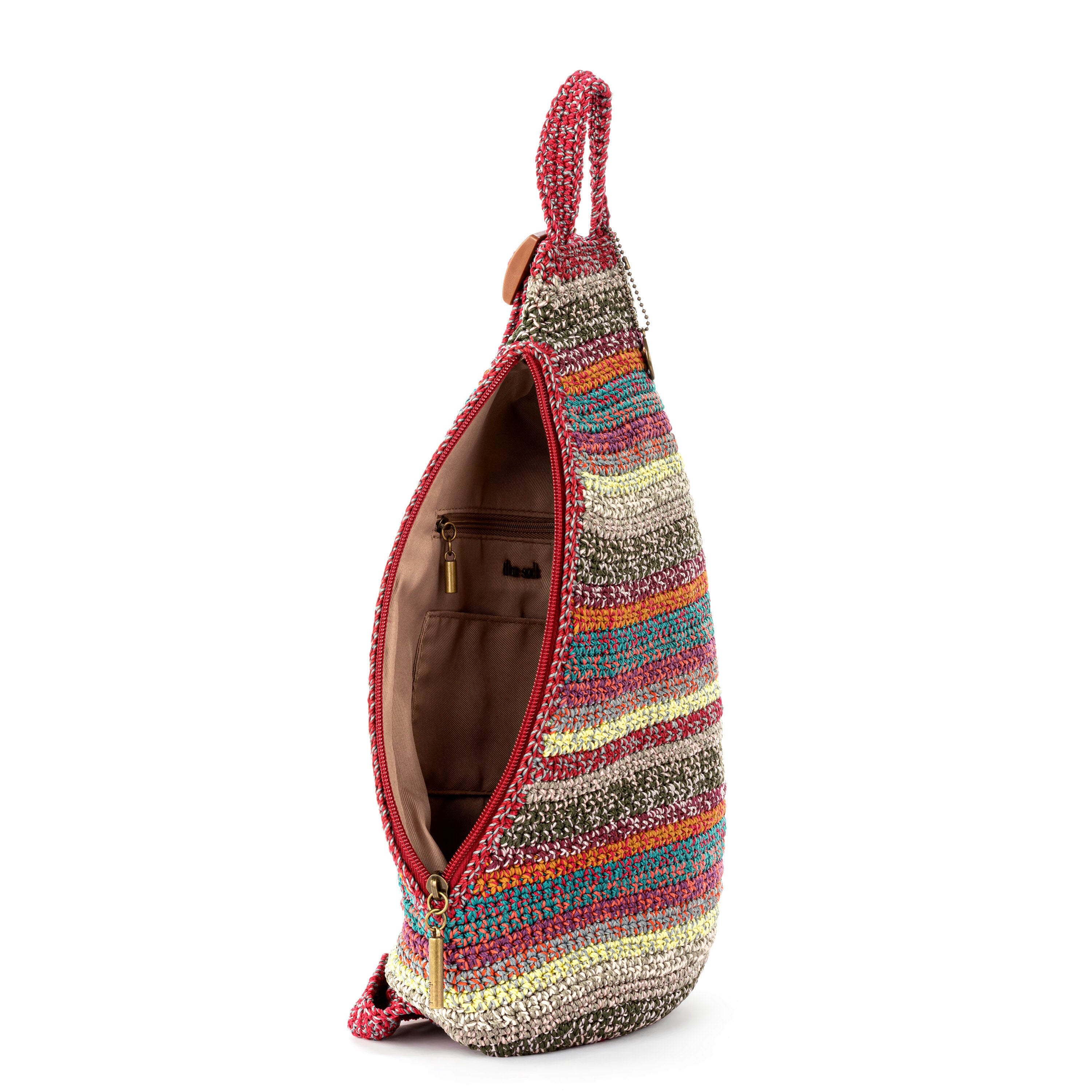 On The Go Sling Backpack - Lightweight Crossbody Travel Bag for Men & Women - Perfect for Hiking, Commuting & Everyday Use