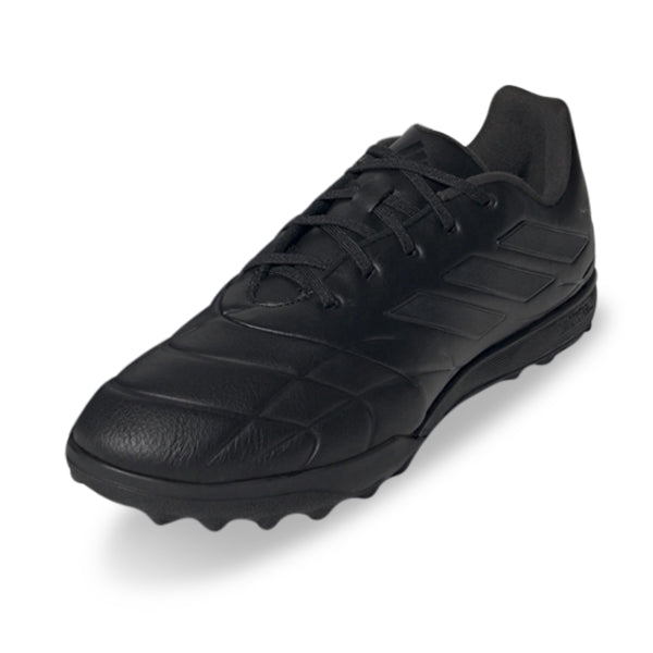 adidas Copa Pure.3 Turf Soccer Shoes for Men - Core Black - Artificial Grass Football Cleats - Perfect for Turf Fields & Training Sessions