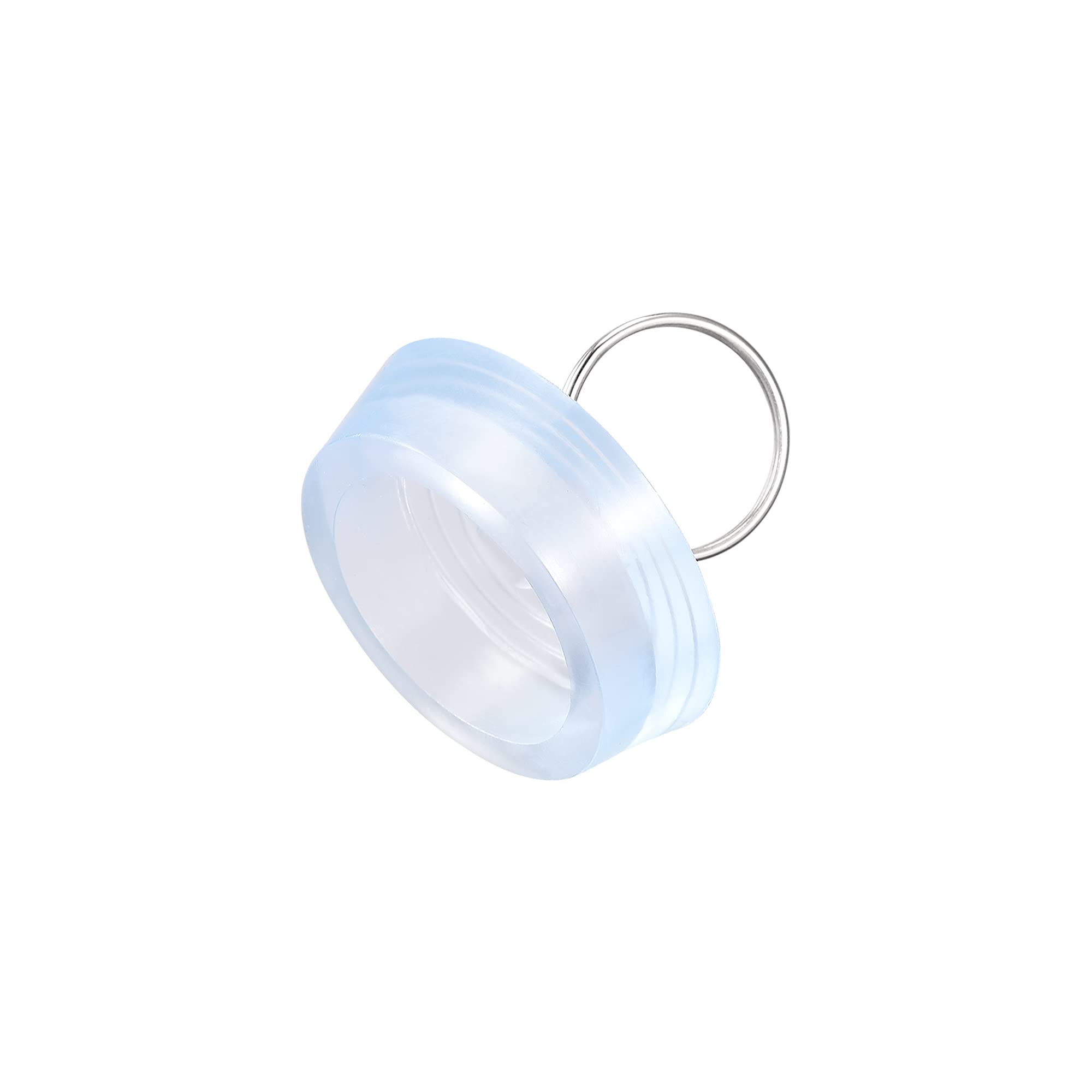 uxcell Clear Rubber Sink Plug - 1-1/2