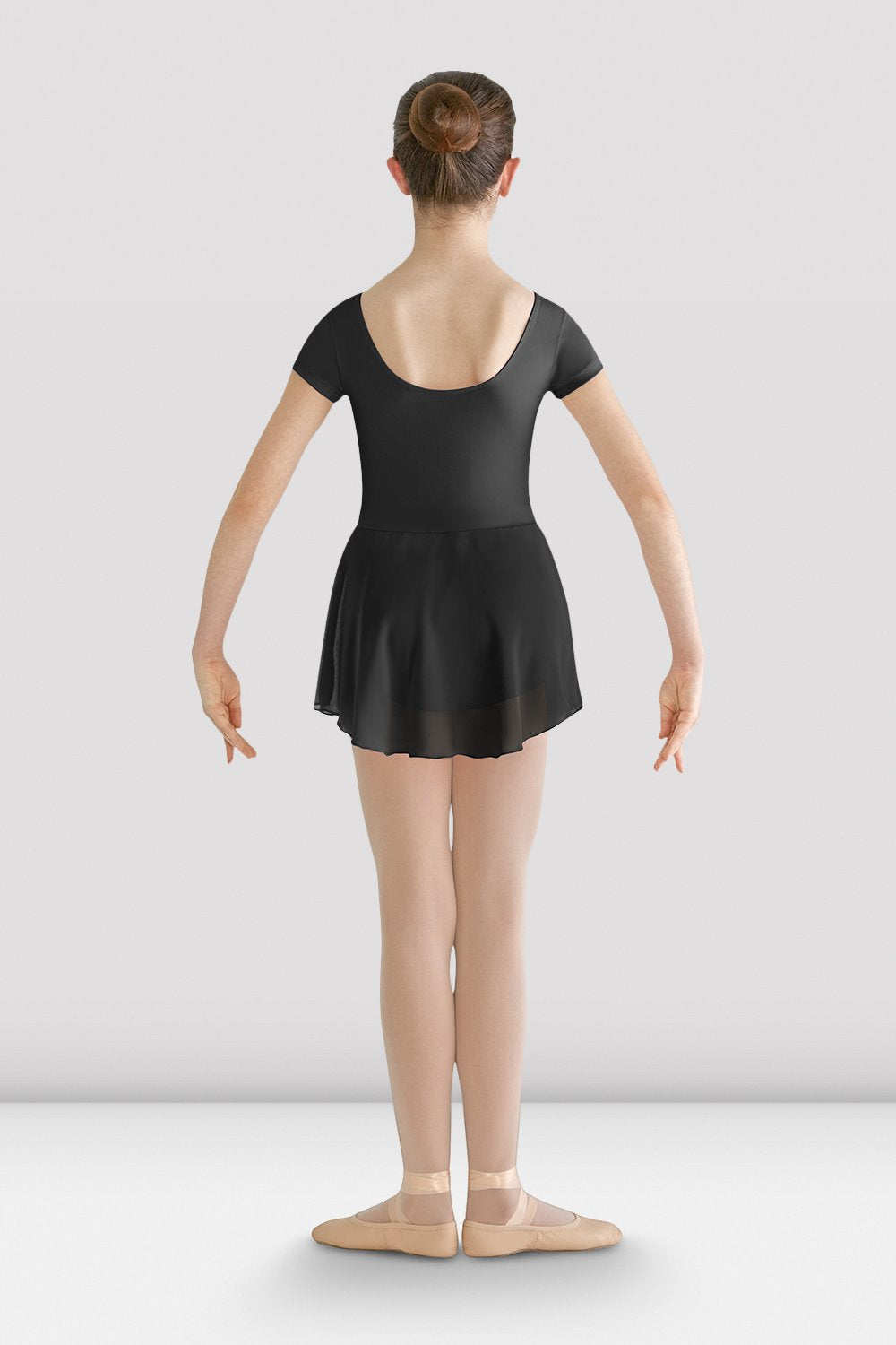 Girls Prisha Short Sleeve Skirted Leotard - Ballet Dancewear for Toddlers & Kids - Perfect for Dance Classes, Performances & Recitals