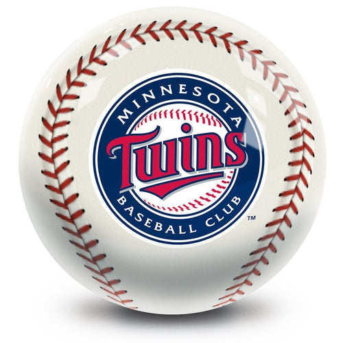 Official MLB Minnesota Twins Bowling Ball - 16 lbs Professional Bowling Ball for Men & Women - Perfect for League Play, Tournaments & Casual Bowling Nights