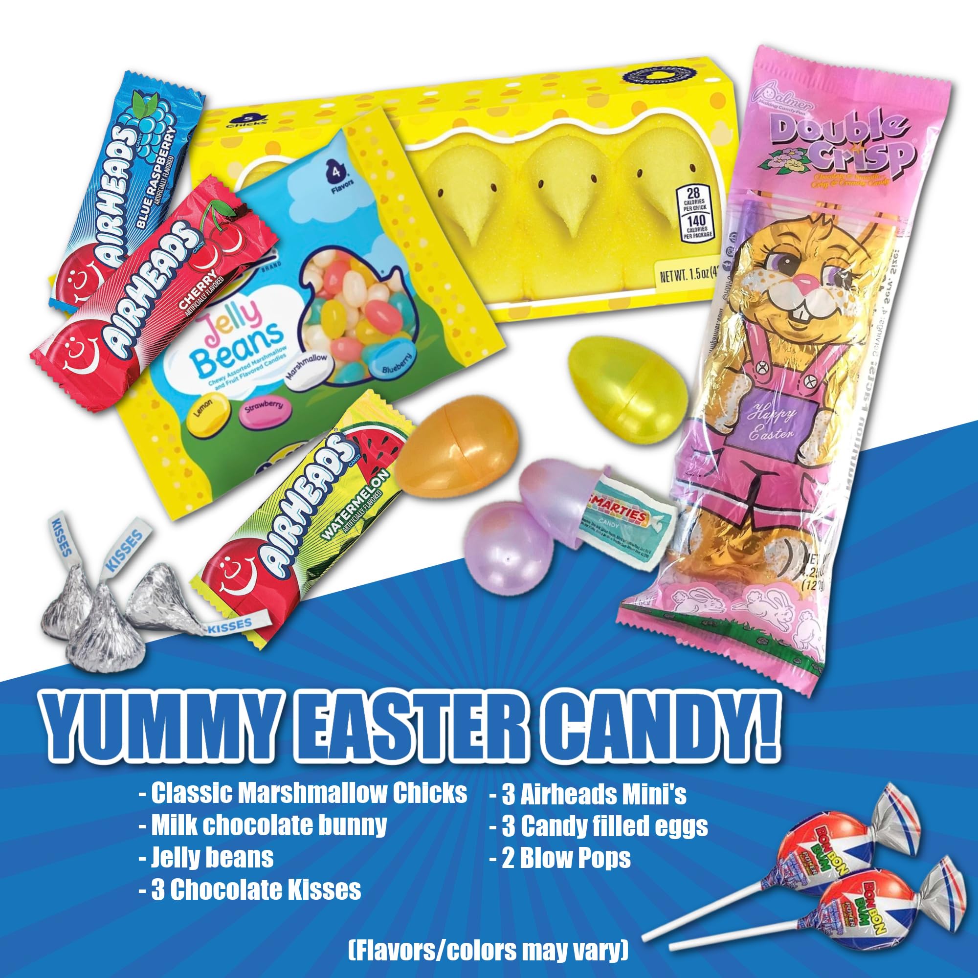 Superhero Easter Gift Basket for Kids - Prefilled with Easter Eggs, Candy & Chocolate | Perfect Easter Gift for Boys & Girls | Birthday, Party Favors & Holiday Celebrations