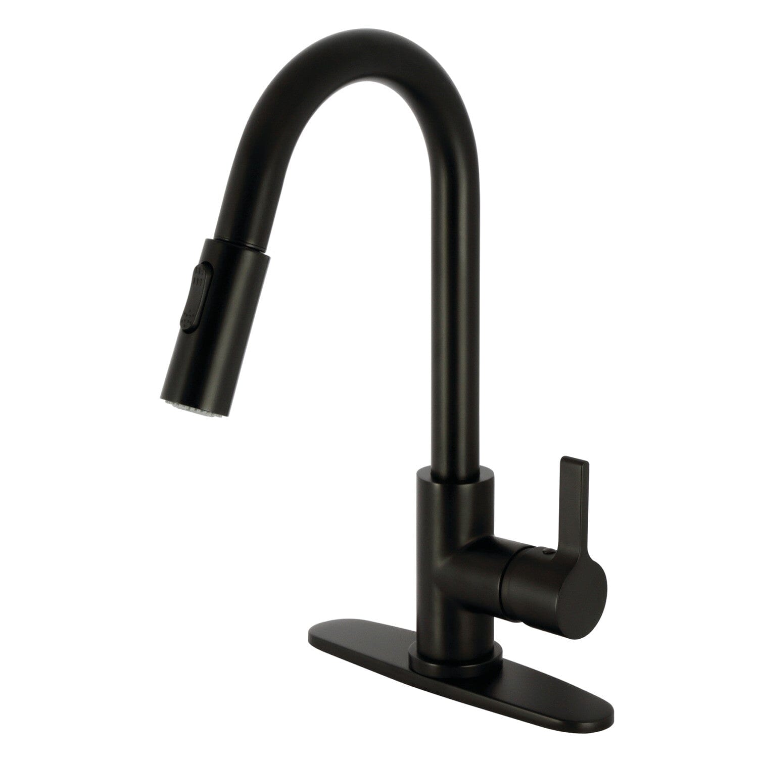 Continental Single Handle Pull Down Kitchen Faucet - Modern Stainless Steel Waterfall Sprayer for Sink - Perfect for Cooking, Washing Dishes & Filling Pots