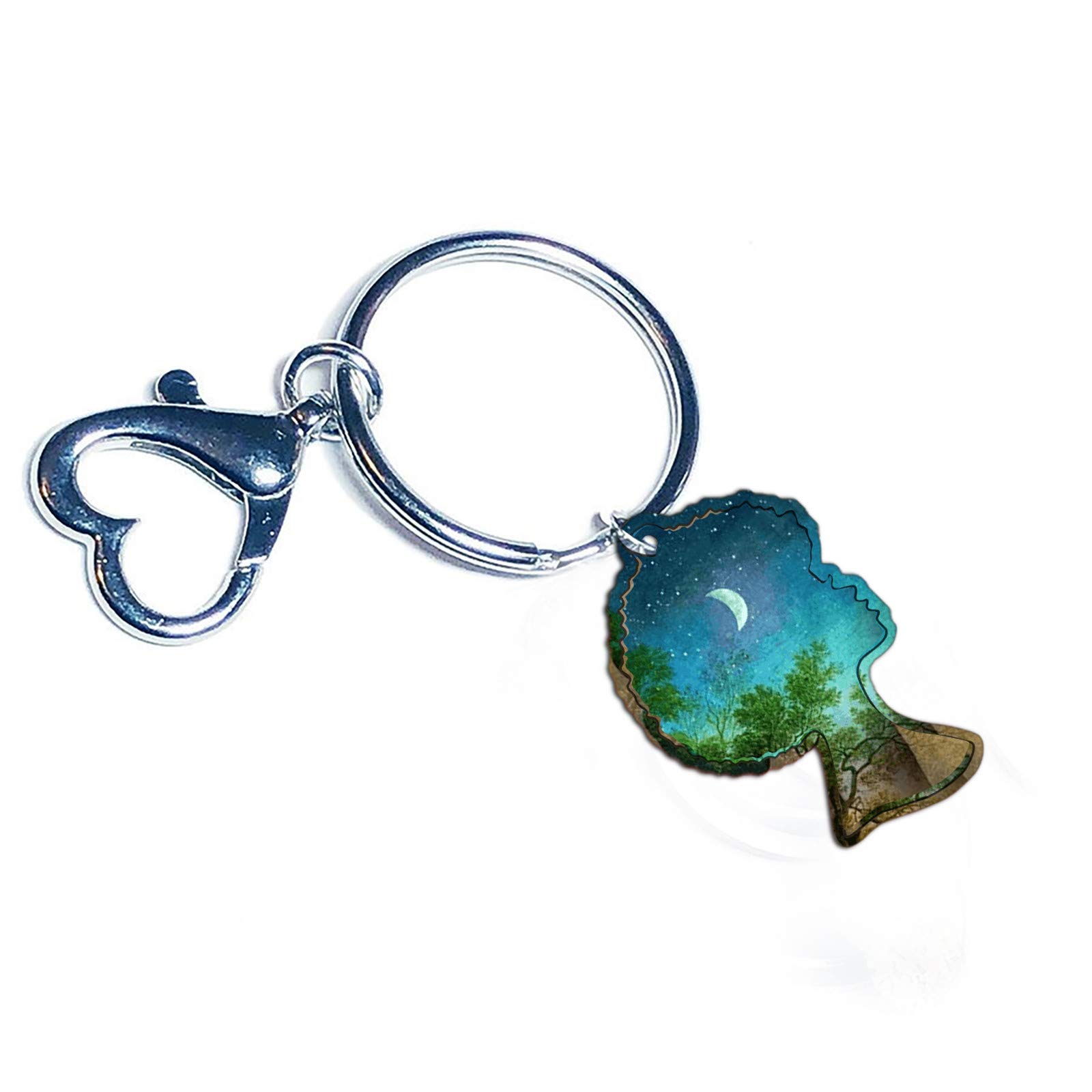 DIY Silicone Keychain Molds for Resin Jewelry Making - Epoxy Pendant & Necklace Molds for Crafters - Perfect for Handmade Gifts, Party Favors, and Personalized Accessories