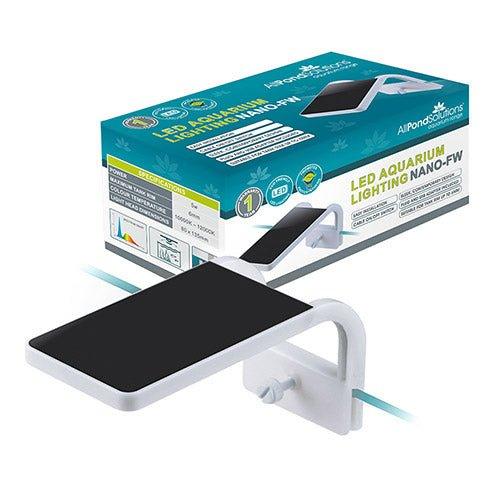 Small Aquarium LED Light 10000-12000K - Energy Efficient White & Blue Fish Tank Lighting for Freshwater & Saltwater Aquariums | Perfect for Coral Growth and Planted Tanks