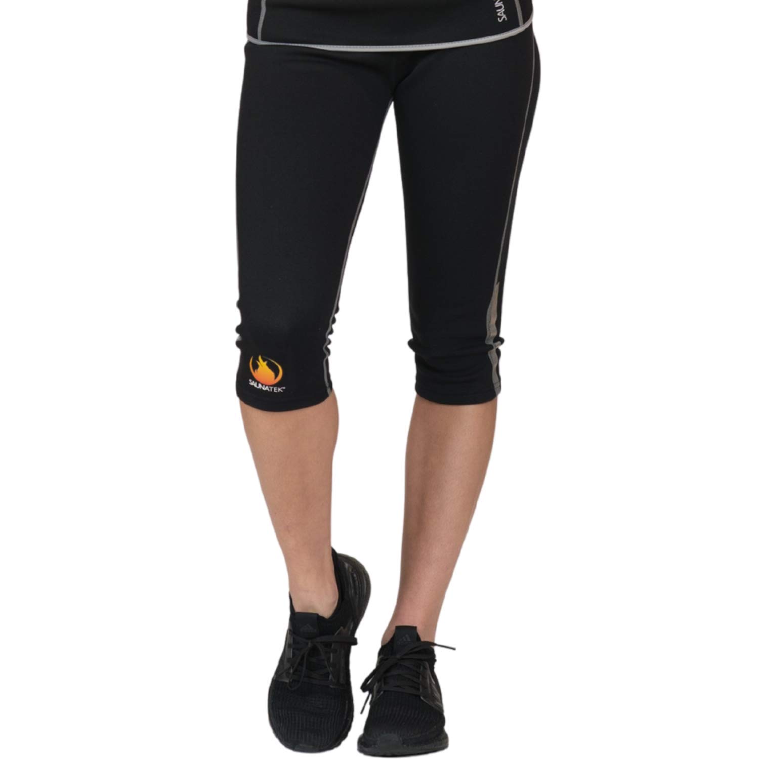 Women's Neoprene Sauna Sweat Suit Capris for Weight Loss, Exercise & Heat Training - Workout, Yoga & Detox Sauna Sessions