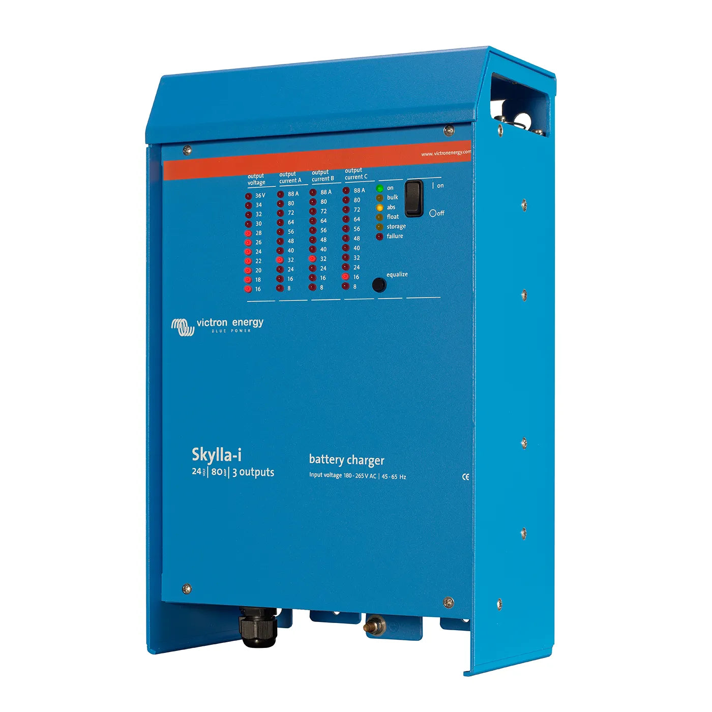 Victron Energy Skylla-i 24V 50A Marine Battery Charger - Waterproof & High-Efficiency for Boats, RVs, and Off-Grid Power Systems
