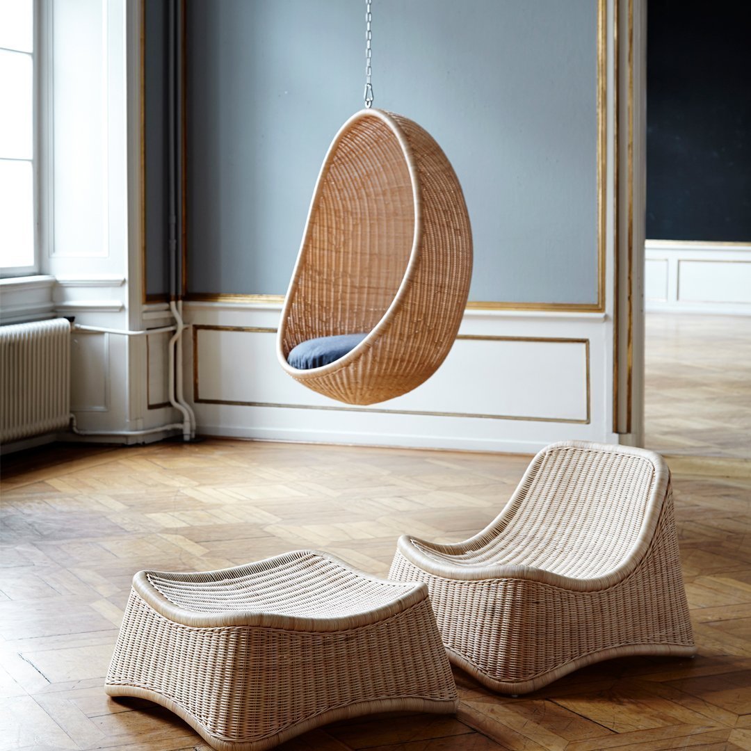 Hanging Egg Chair for Indoor Use - Comfortable Swing Chair for Living Room, Bedroom, or Patio - Perfect for Relaxing and Reading