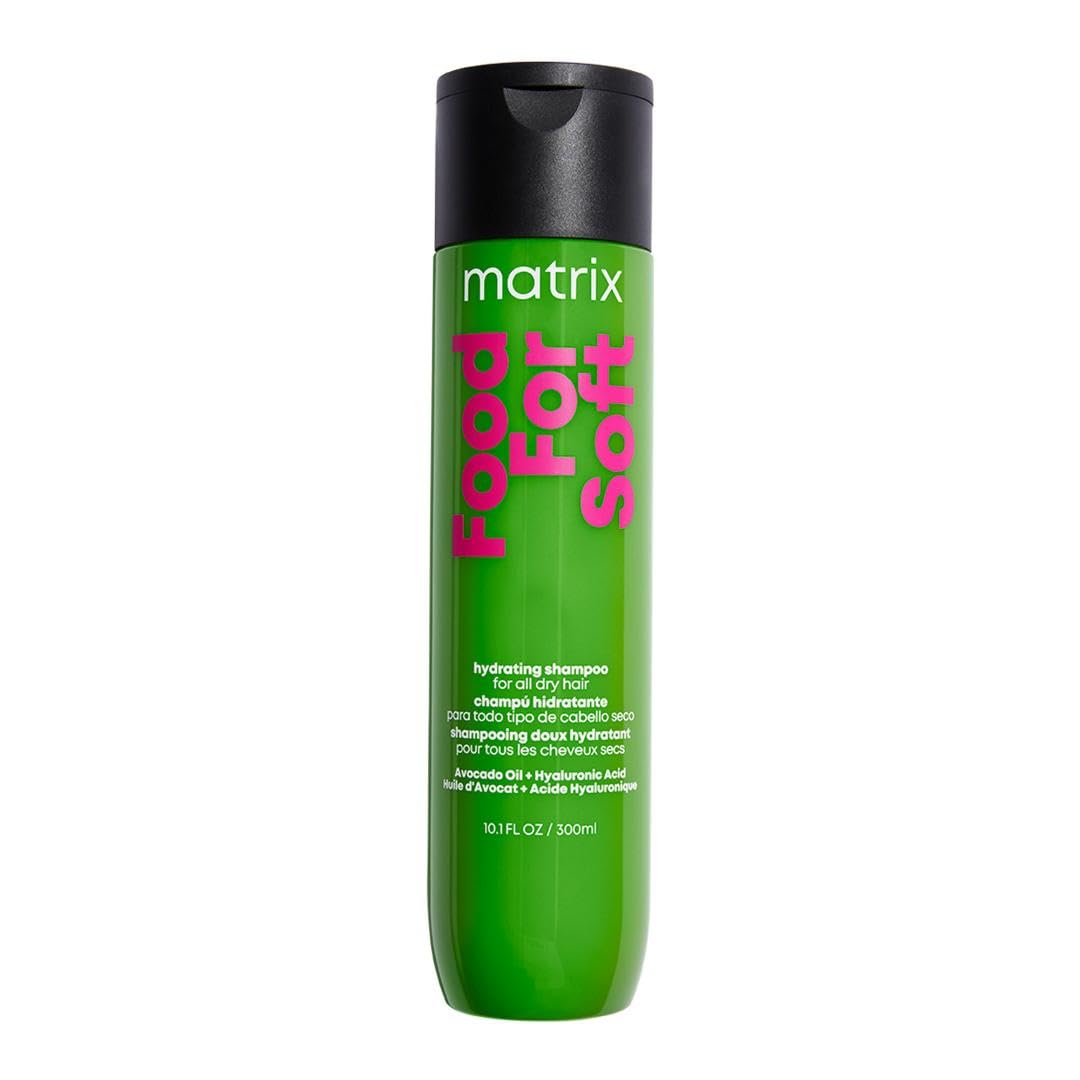 MATRIX Soft Shampoo for Color-Treated, Dry & Brittle Hair - Moisturizing & Smoothing with Avocado Oil & Hyaluronic Acid - Vegan Hair Care for Daily Use & Salon Results at Home